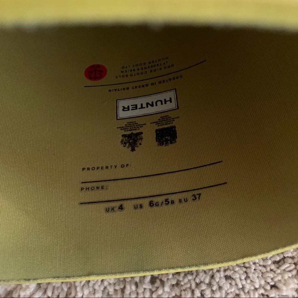 Hunter Rain Boots (Big Girls/Womens) - Picture 7 of 8
